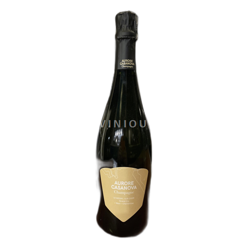 Champaña Champán Aurore Casanova Le Mesnil du Oger Grand Cru "Malo" Chardonnay Sin añada