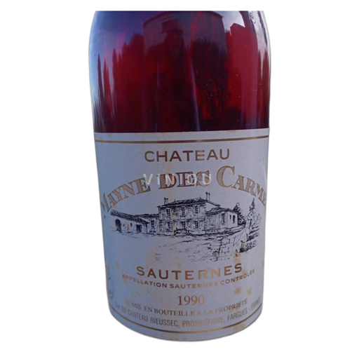 Bordéus Sauternes Château Mayne des Carmes 1990