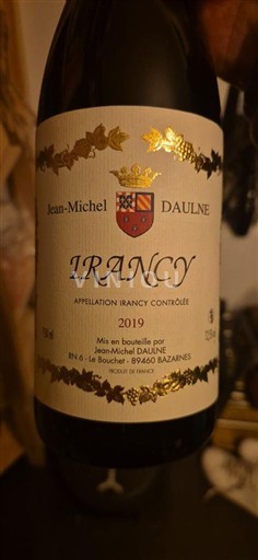 Burgund Irancy Jean-Michel Daulne 2019