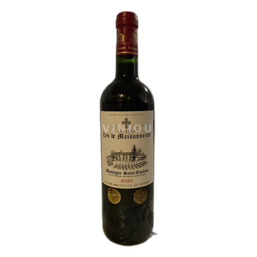 Bordeaux Montagne-Saint-Émilion Château Lys de Maisonneuve 2020