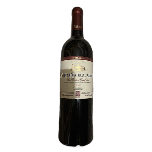 Bordeaux Saint-Émilion Grand Cru Vieux Chateau L'Abbaye Philippine 2018