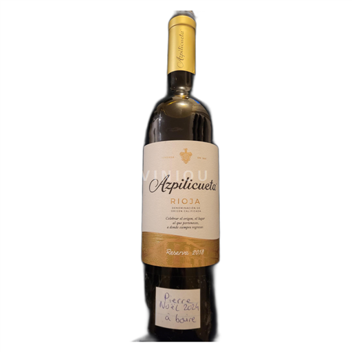 La Rioja Rioja Azpilicueta Reserva 2018