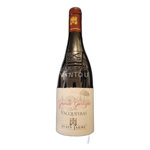 Rhônedalen Vacqueyras Alain Jaume Grande Garrigue 2022