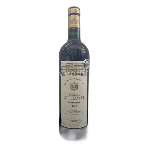 Bordeaux Castillon-côtes-de-bordeaux Château de Clotte Tradition 2020