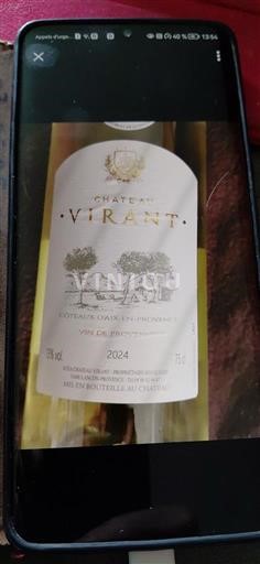 Provence Coteaux-d'aix-en-provence Chateau Virant 2024