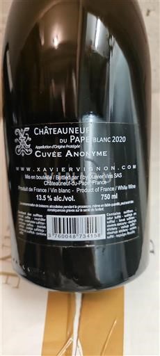 Rhônetal Châteauneuf-du-Pape Xavier Vignon Anonyme 2020