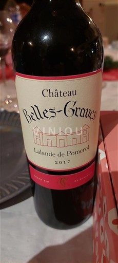Bordeaux Lalande-de-Pomerol Château Belles-Graves 2017