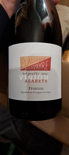 Sydväst Fronton Plaisance Penavayre Alabets Icke årgångsbetecknad