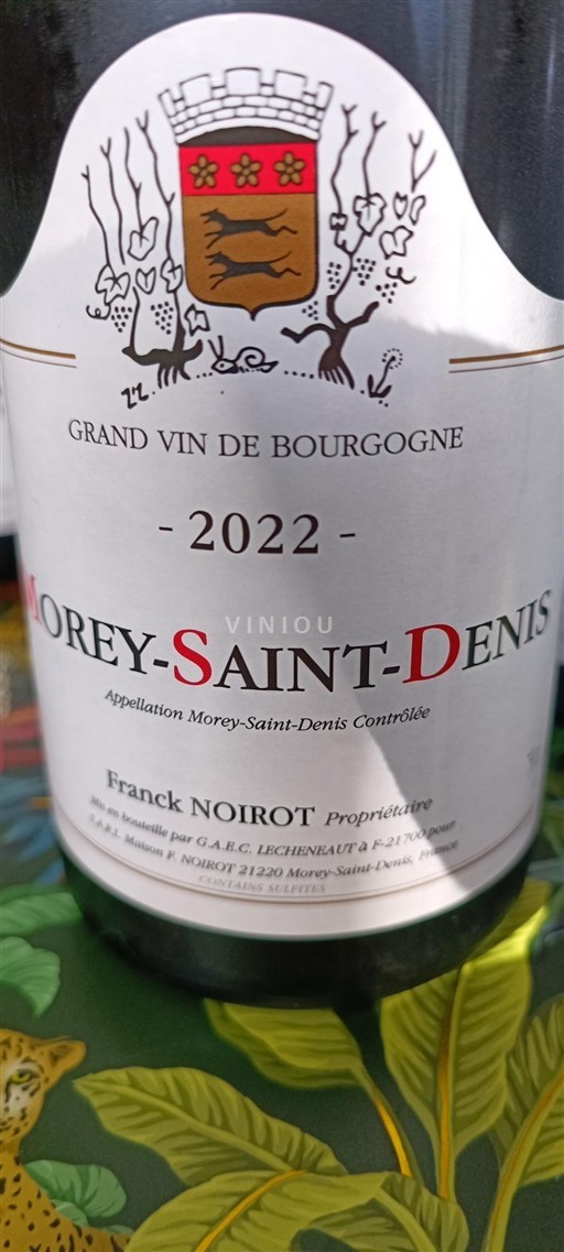 Bourgogne Morey-saint-denis Franck Noirot 2022