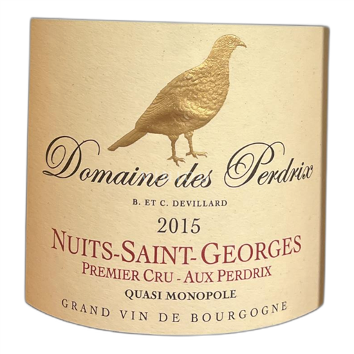 Bourgogne Nuits-Saint-Georges Domaine des Perdrix Premier cru aux perdrix 2015
