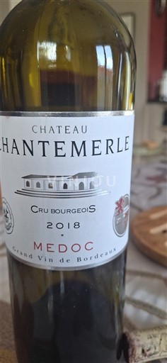 Bordeaux Médoc Château Chantemerle 2018