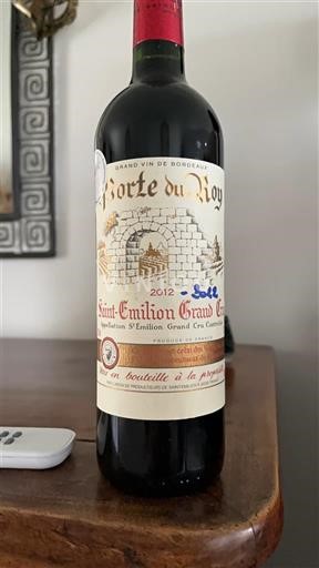 Bordeaux Saint-Émilion Grand Cru Porte du Roy 2012