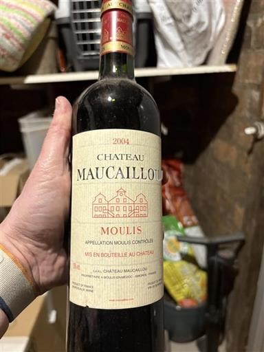 Bordeaux Ospecificerad Château Maucaillou 2004