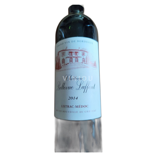 Vin Rouge sec Château Bellevue Laffont 2014 France Bordeaux Listrac-Médoc AOC