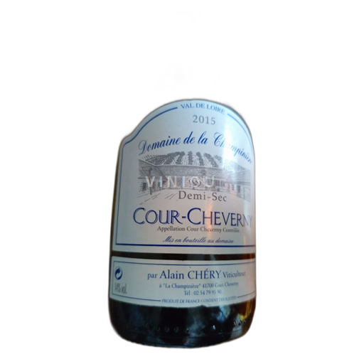 Valle del Loira Cour-Cheverny Domaine de la Châmpinière 2015
