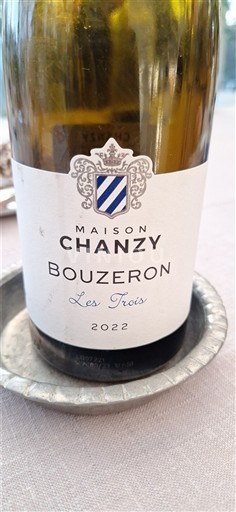 Bourgogne Bouzeron Maison Chanzy Les Trois 2022