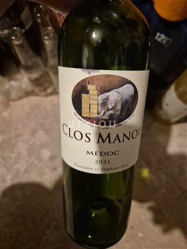 Bordeaux Médoc Clos Manou 2021