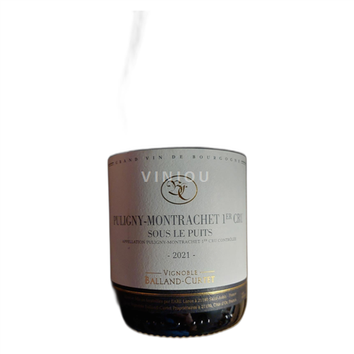 Burgundsko Puligny-Montrachet Balland-Curtet 1er cru Sous le Puits 2021