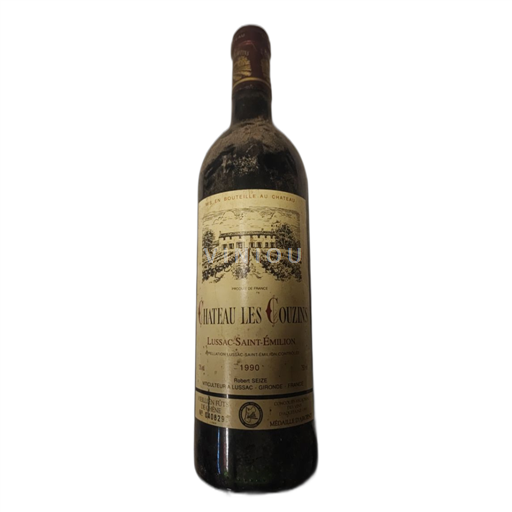 Bordeaux Lussac-saint-émilion Château Les Couzins 1990