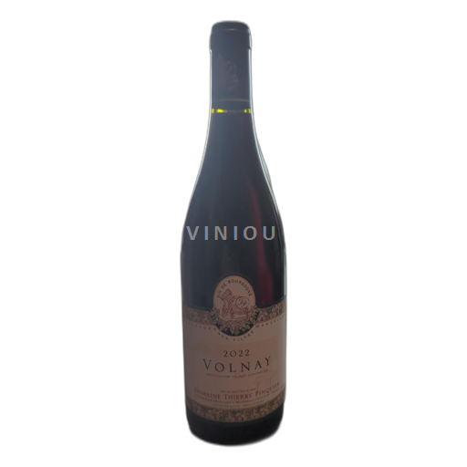 Vin Rouge sec Domaine Thierry Pinquier 2022 France Bourgogne Volnay AOC