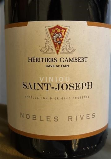 Thung lũng Rhône Saint-Joseph Héritiers Gambert - Cave de Tain Nobles Rives 2020