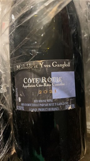 Valea Ronului Côte-rôtie Mathilde et Yves Gangloff La barbarine 2021