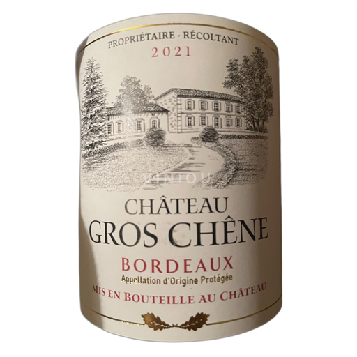 Burdeos Bordeaux Château Gros Chêne 2021