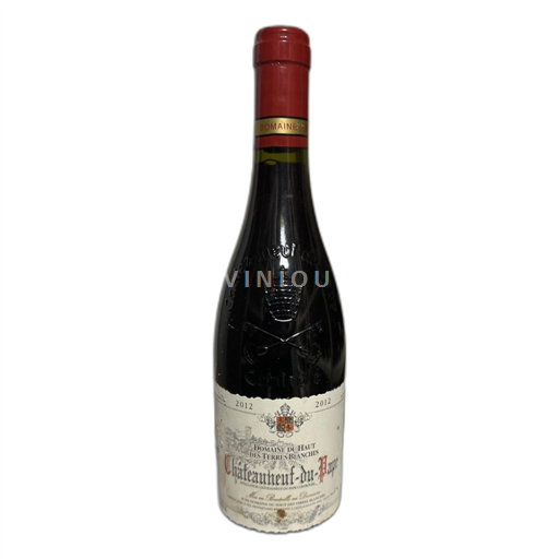 Rhônen laakso Châteauneuf-du-Pape Domaine du Haut des Terres Blanches 2012