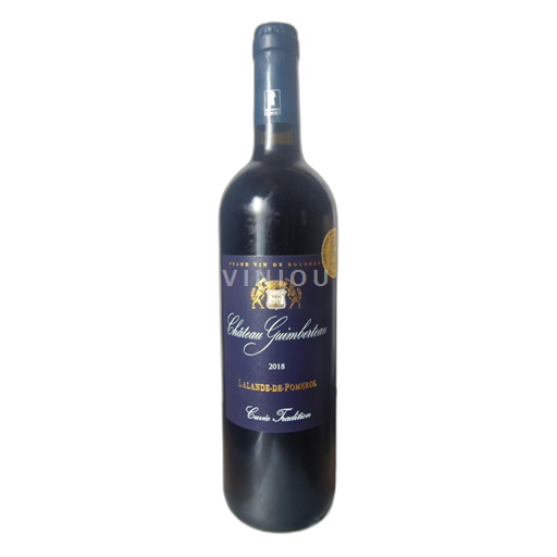 Burdeos Lalande-de-Pomerol Château Guimberteau Tradition 2018
