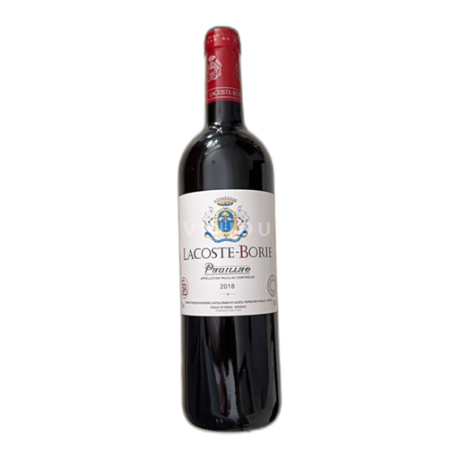 Bordeaux Pauillac Lacoste-Borie 2018
