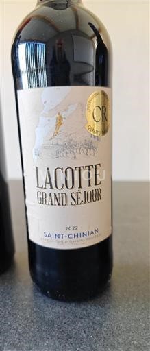 Langvedok Saint-Chinian LACOTTE GRAND SÉJOUR 2022