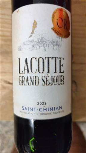 Languedoc Saint-Chinian LACOTTE GRAND SÉJOUR 2022