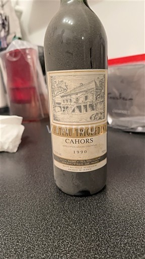 Sud-Ouest Cahors Château Triguedina 1990