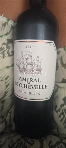 Bordoja Saint-Julien Château Beychevelle Amiral de Beychevelle 2017