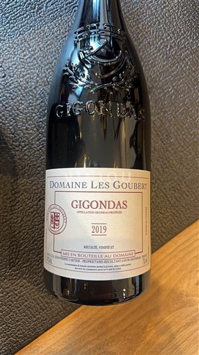 Vallée du Rhône Gigondas Domaine Les Goubert 2019