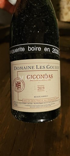 Rhônedalen Gigondas Domaine Les Goubert 2019