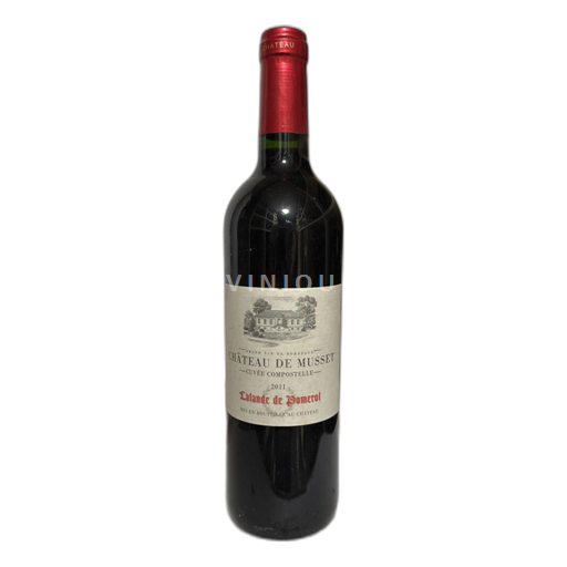 Bordeaux Lalande-de-pomerol Château de Musset Compostelle 2011