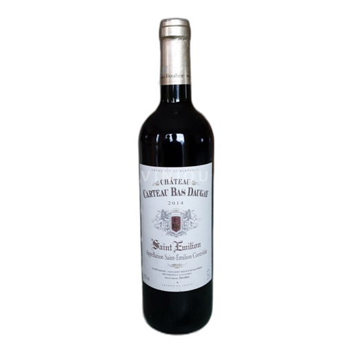 Burdeos Saint-Émilion Chateau Carteau Bas Daugay 2014