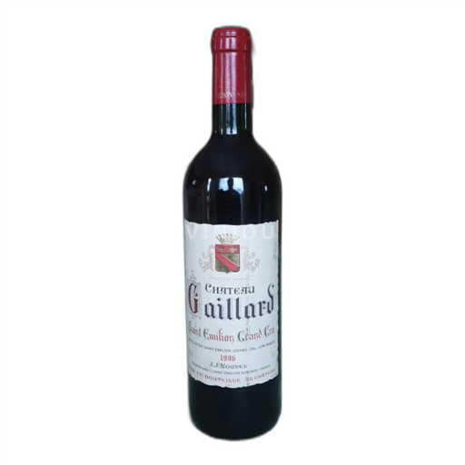 Bordeaux Saint-Émilion Grand Cru Chateau Gaillard 1996