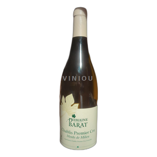 Burgundija Chablis premier cru Domaine Barat Monts de Milieu Neleten.