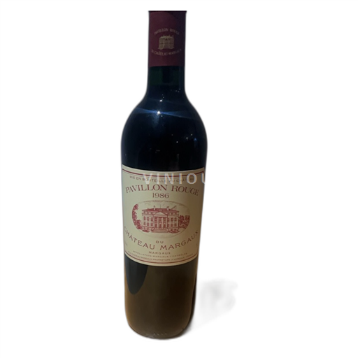 Bordeaux Margaux Château Margaux Pavillon Rouge 1986