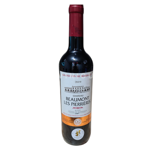 Bordeaux Haut-Médoc Château Beaumont Les Pierriéres 2019