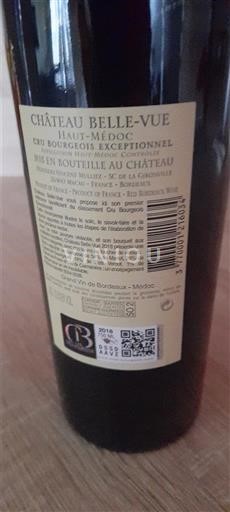 Bordeaux Haut-Médoc Château Belle-Vue 2018