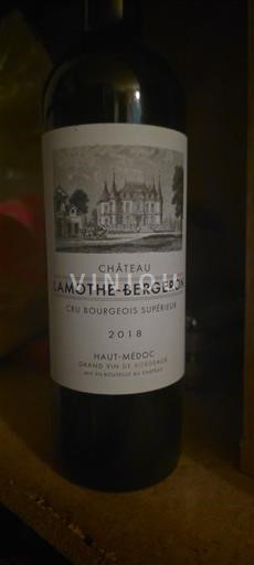 Burdeos Haut-Médoc Château Lamothe-Bergeron 2018