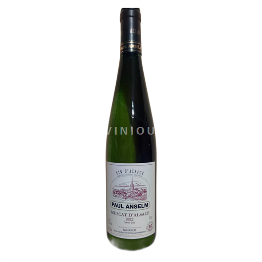 Alsace Muscat Anselm Muscat d'Alsace (Demi-Sec) 2022