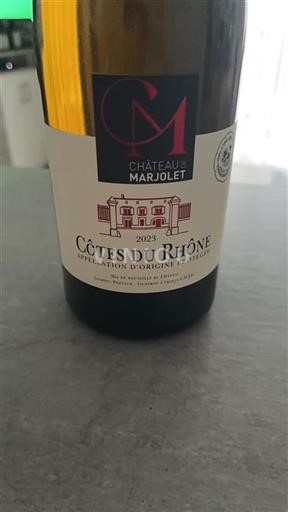Rhône Valley Côtes-du-Rhône Château de Marjolet 2023