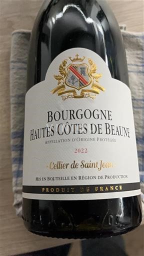 Burgundsko Nespecifikováno Cellier de Saint Jean 2022
