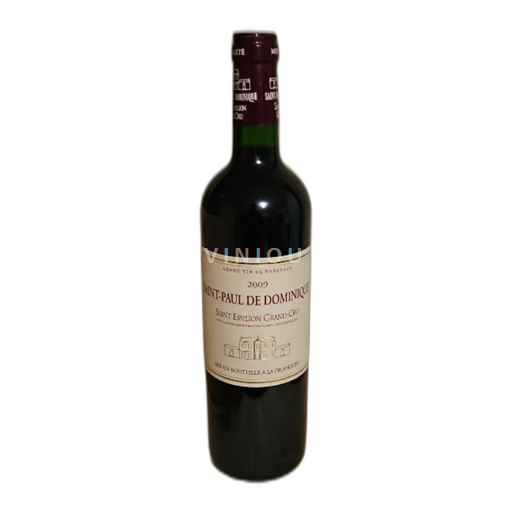 Burdeos Saint-Émilion Gran Cru Saint-Paul de Dominique 2009
