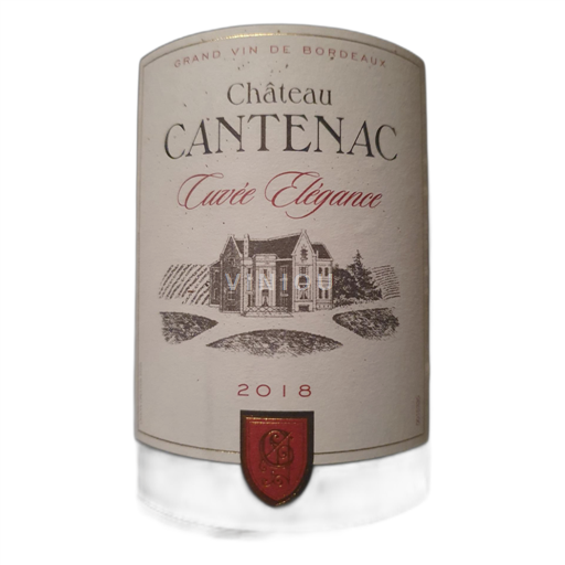 Burdeos Saint-Émilion Gran Cru Château Cantenac Elegance 2018
