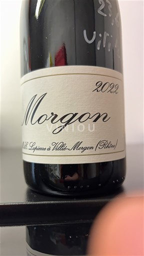Beaujolais Morgon Domaine Marcel Lapierre Morgon 2022